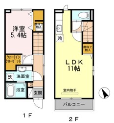 エバーグリーン栄の物件間取画像